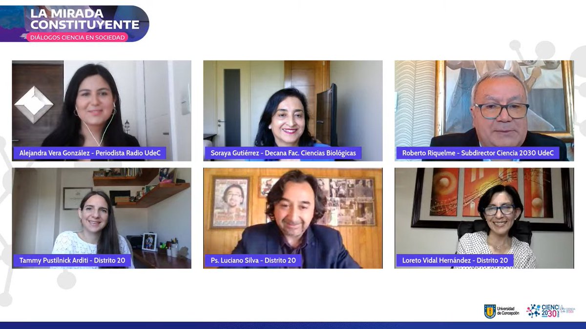 ciencia2030udec's tweet image. Convencionales Constituyentes del #Distrito20 asumieron compromiso con la Ciencia mediante trabajo colaborativo con representantes de #Ciencia2030UdeC Para incorporarla de manera relevante en la #NuevaConstitución