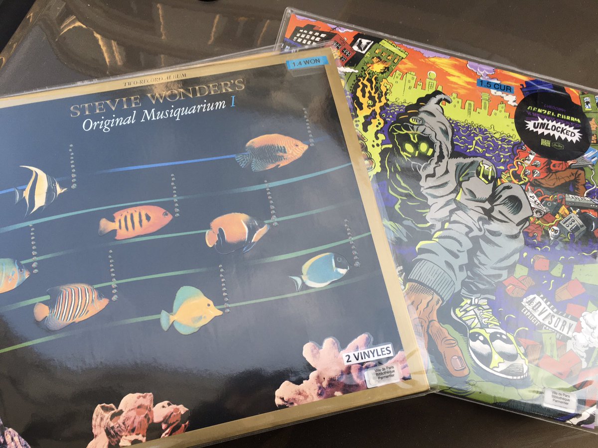 Mais quelle bonne idée ce nouveau rayon vinyles à la <a href="/BibliothequeP/">Bibliotheque Paris</a> Parmentier #Paris11 👍🎶