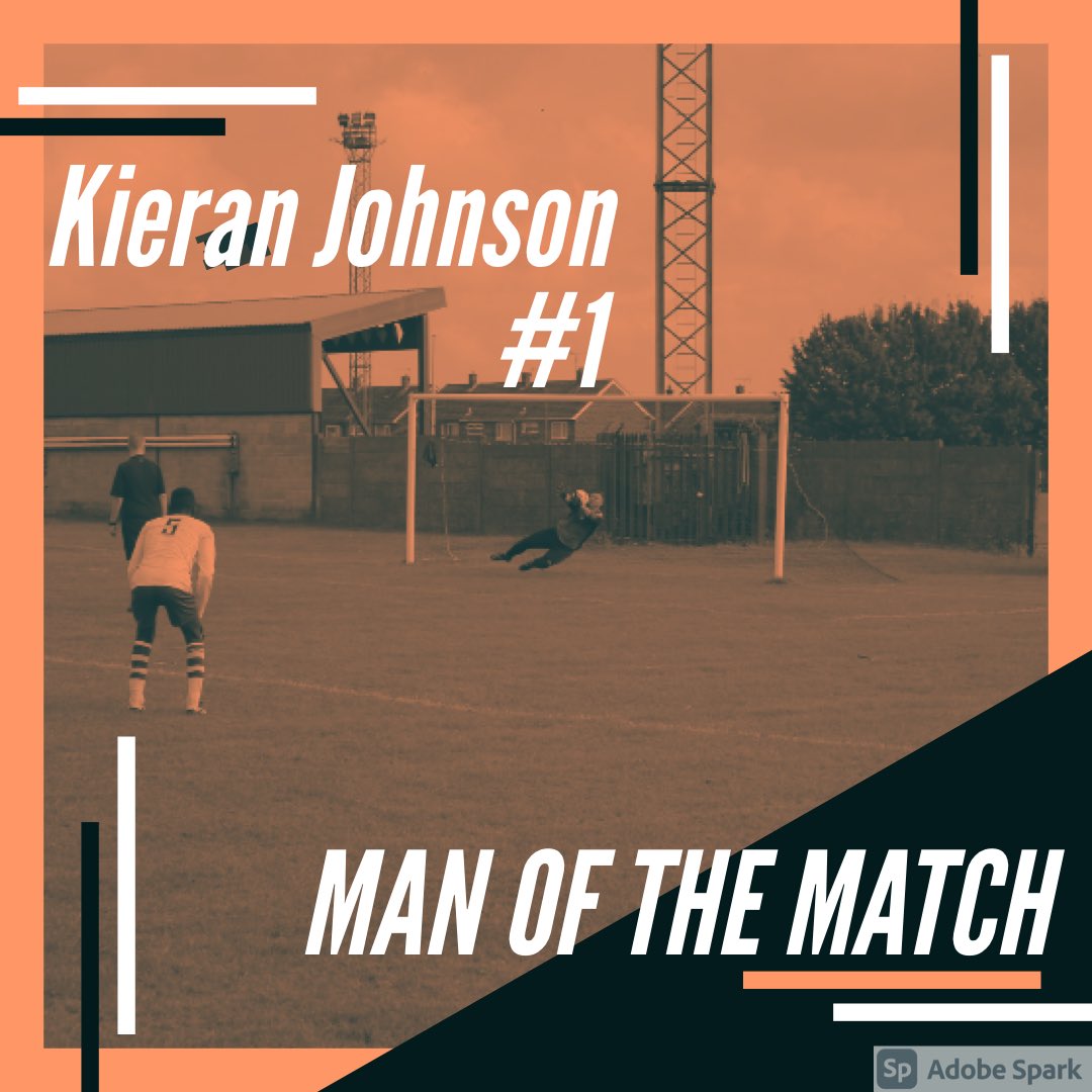 Todays Player and Managers player of the match and rightly deserved after today’s performance.

Our number 1 <a href="/kieranj39327714/">kieran.johnston</a> 

👏🏼👏🏼👏🏼👏🏼👏🏼