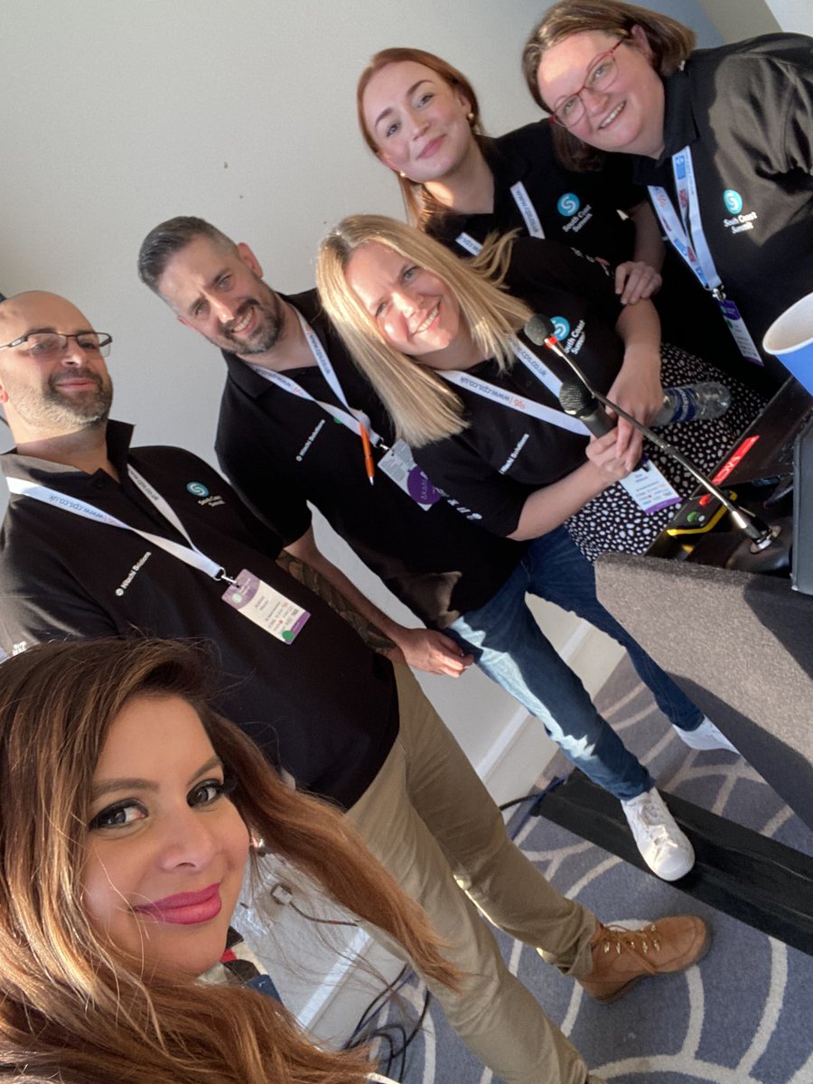 It's been amazing to finally meet <a href="/donasarkar/">Dona Sarkar</a> <a href="/dimelow_sophie/">Sophie Dimelow</a> <a href="/SharePoint_Zoe/">Zoe 💃🏼MVP & RD #CopilotConnection #VivaExplorer</a> <a href="/sfennah/">Sara Fennah</a> in person at <a href="/M365Summit/">South Coast Summit</a> and loved our session together today. 

You all rock within #WomenInTech community

#SouthCoastSummit2021