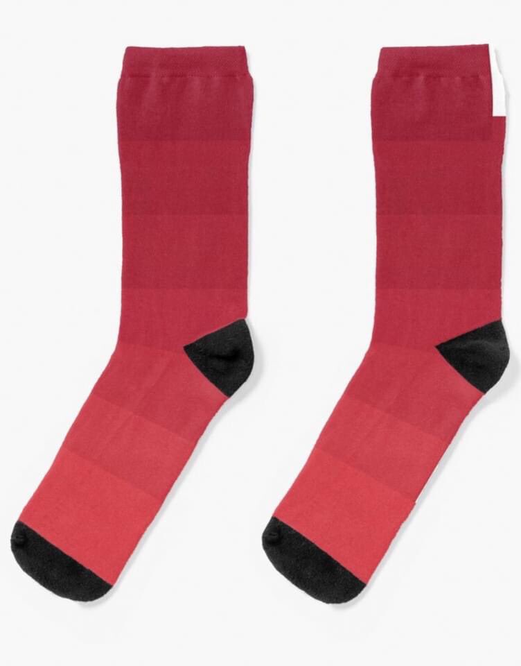 pulaskishepherd's tweet photo. “Red Bars” Socks

#PulaskiShepherdCo
#PSCSCo 
#RedBars
#Socks
#Redbubbleartists
#RedBubble

https://t.co/TwpzdkdcFO https://t.co/CPHTiuwLT5