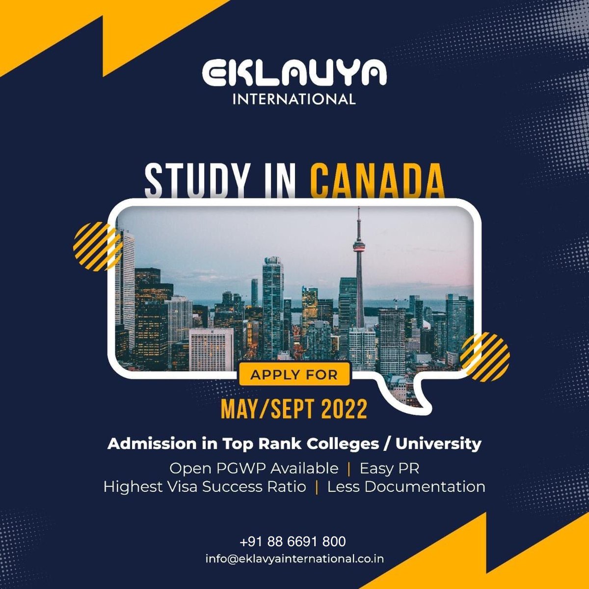 eklavyapatel's tweet photo. Canada is accepting application for May &amp; Sept 2022 intake. 

Reach us at: +91 88 6691 8000| info@eklavyainternational.co.in

#SuccessSagas #EklavyaInternational #Education #StudyAbroad #InternationalStudies #IELTS #IELTSscore #8band #coaching #onlinecoavching #overseasconsultant https://t.co/E5aCsA4KcB