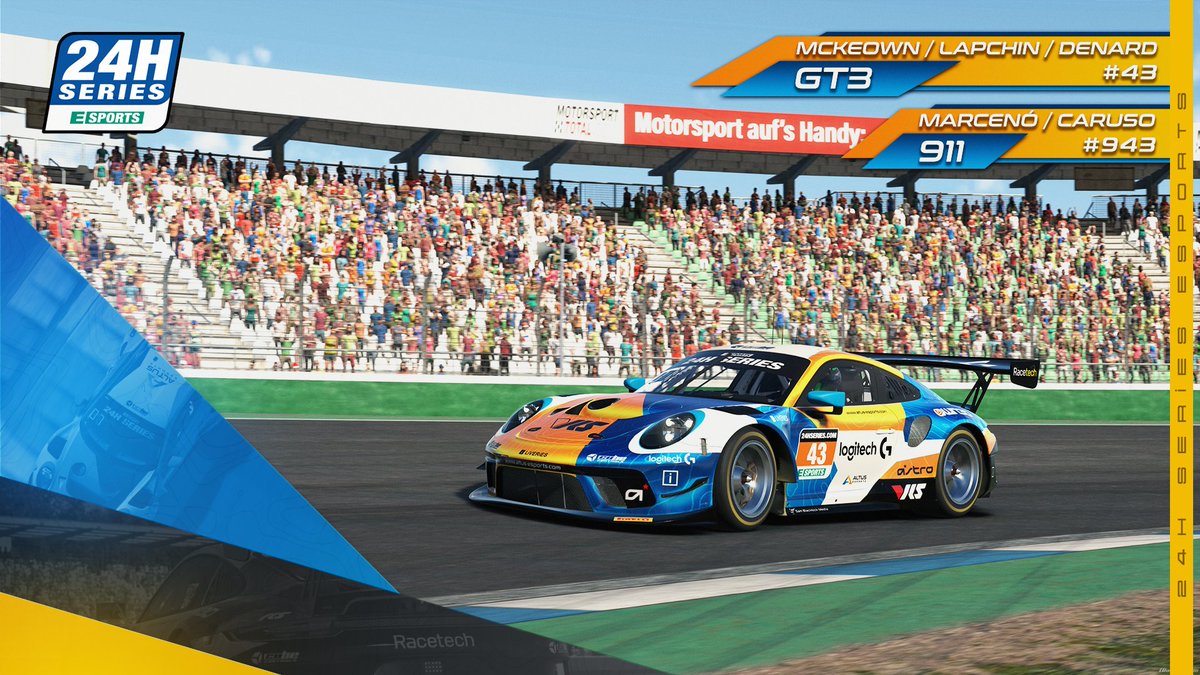 Looking forward to returning to <a href="/24H_ESPORTS/">24H SERIES ESPORTS</a>, and doubling our efforts while we're at it with a Porsche 911 GT3R and a Porsche 911 GT3 Cup Car.

First round is at Hockenheim in just under 24 hours, but before then, it's time for <a href="/PorscheRaces/">Porsche Motorsport</a> Contender Series from Road Atlanta!