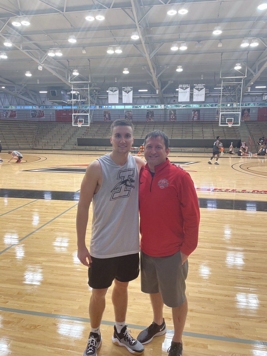 Great visiting with <a href="/Murraybecher/">Murray Becher</a> today at UIndy practice. Keep up the great work Murray!