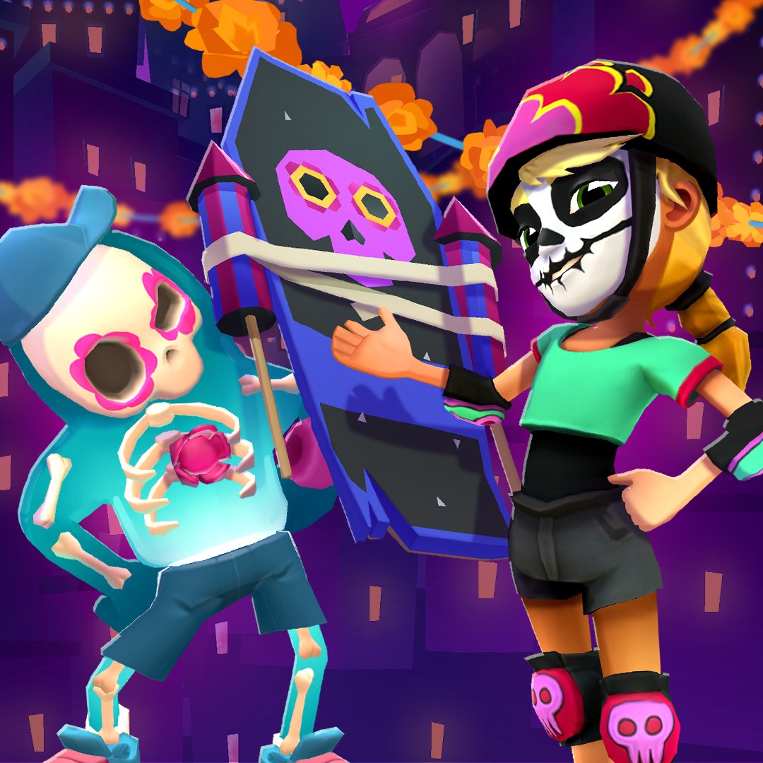 Subway Surfers Halloween 2021 no Mexico 