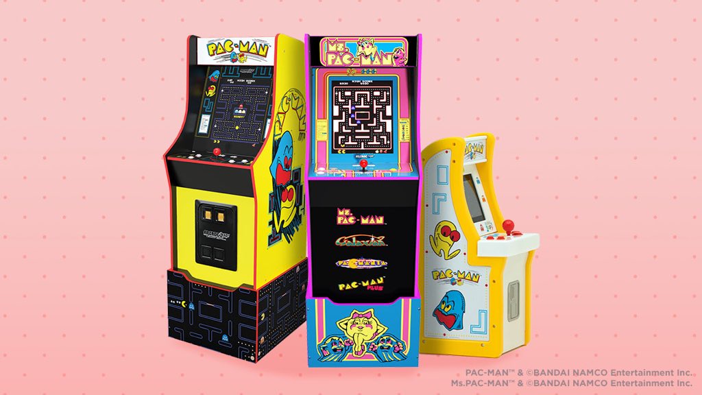 Happy Sweetest Day and 40th Anniversary to our PAC-MAN family! Snag a timeless gift from our Ms. PAC-MAN™ collection here arcade1up.com/collections/na…