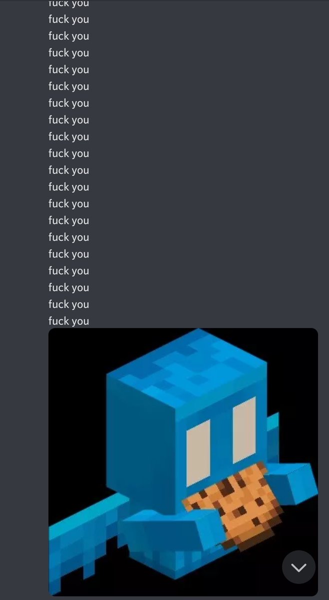 VRDork's tweet photo. pov: ur me slowly descending into madness as ur favorite mob loses the Minecraft mob voting sesion https://t.co/xaP1bazzyH