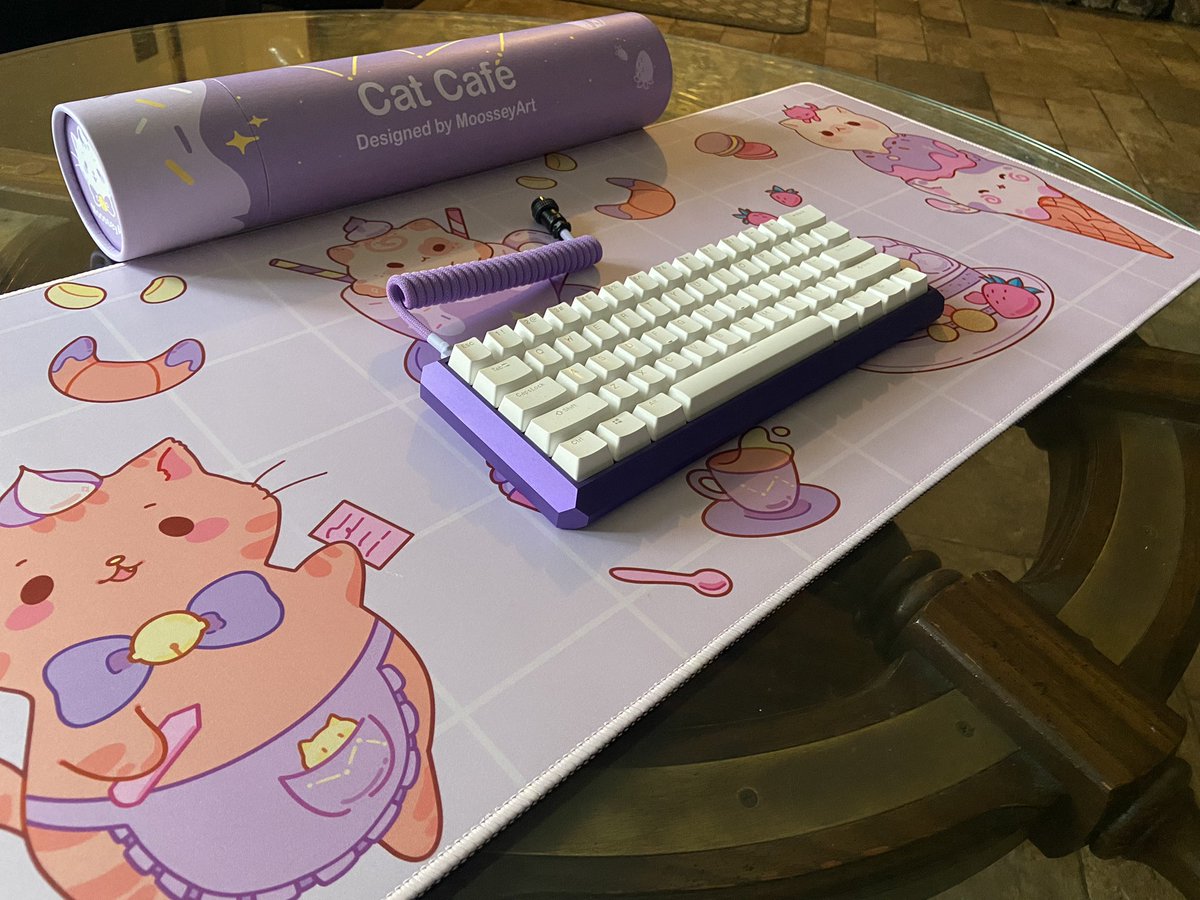 eXdreXS's tweet photo. It’s finally here!
Love it @MoosseyArt and can’t wait for my keycaps to come to complete it. https://t.co/9KNW3rKVHd