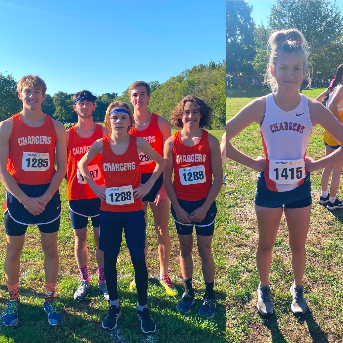 So incredibly proud of these athletes! Eli McCartney is a semi-state qualifier and boys placed 6th as a team! Seniors Tim Lueking and Claire Bonwell finished their HS XC careers with big effort at regionals. Thanks, team, for a wonderful 2021 season, challenges &amp; all.
