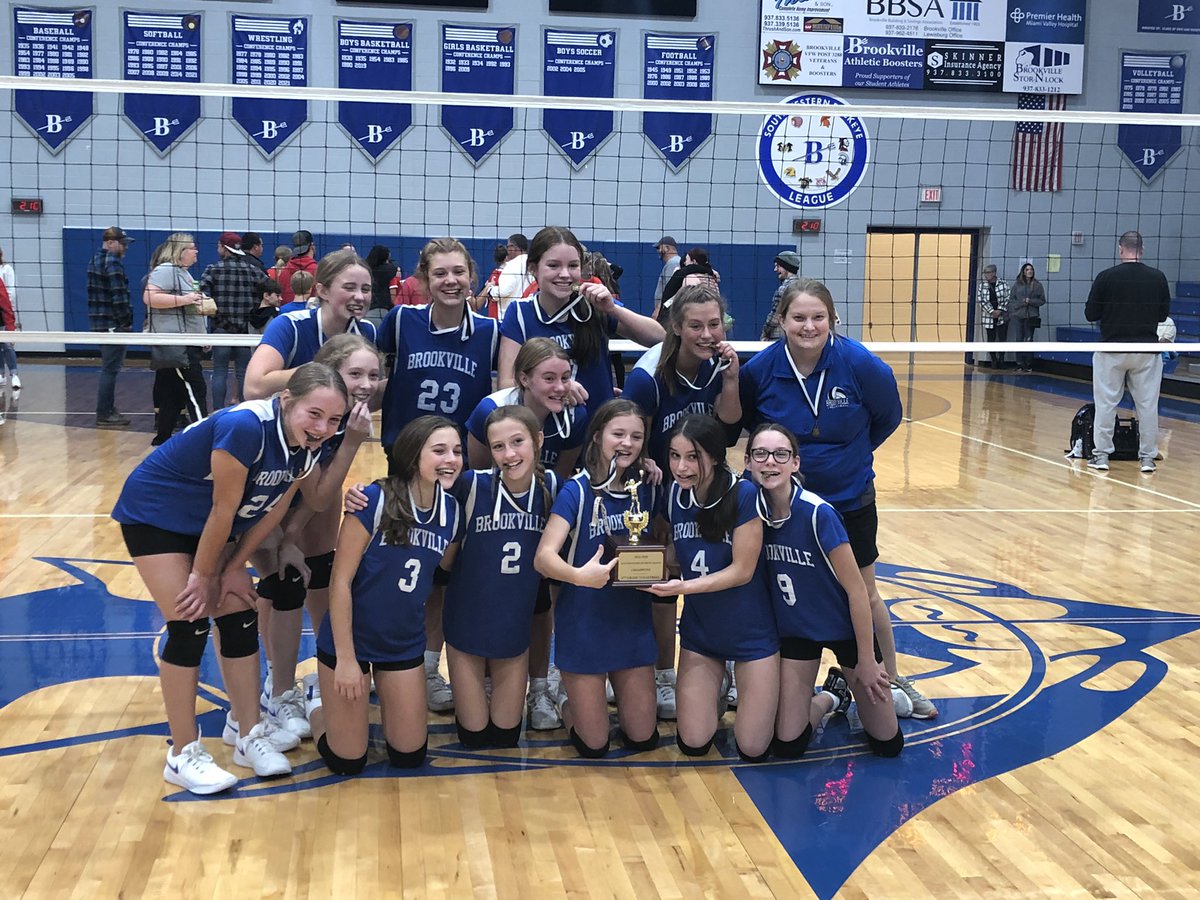 BISDevils's tweet photo. Congratulations to the 8th grade volleyball team! 2021 SWBL tournament champions https://t.co/m6Ei9yjI6P