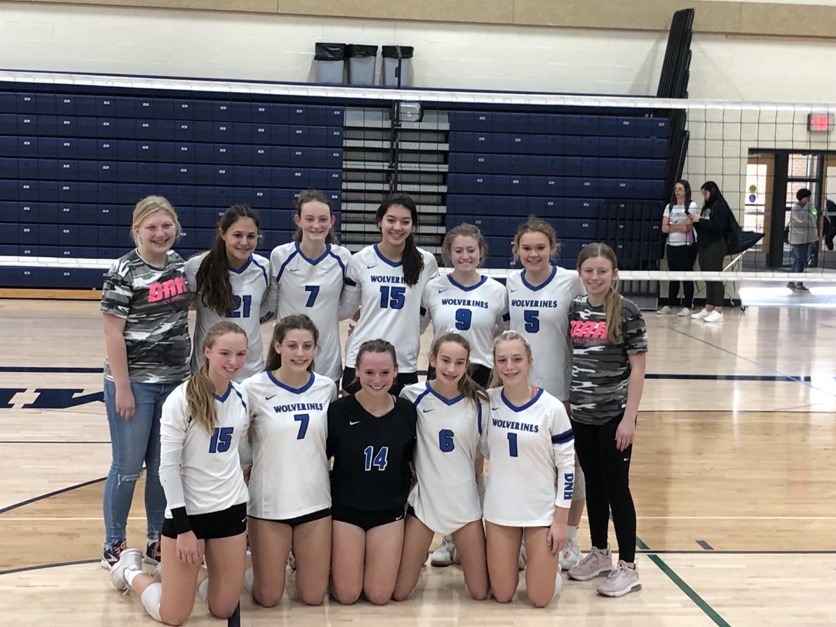 tnorton5254's tweet photo. DNH volleyball teams wins the NICL JV tournament!! #rollblue https://t.co/Mper7K9Ddh
