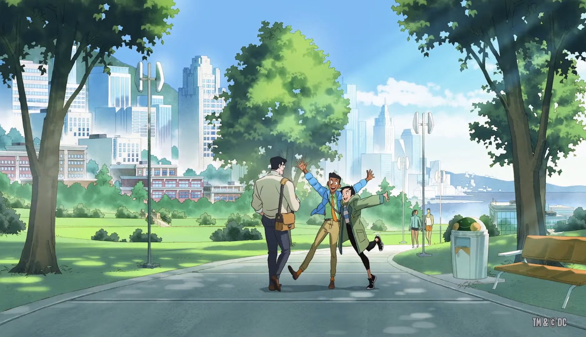 Cartoon Crave on Twitter: "'My Adventures of Superman' art #DCFanDome