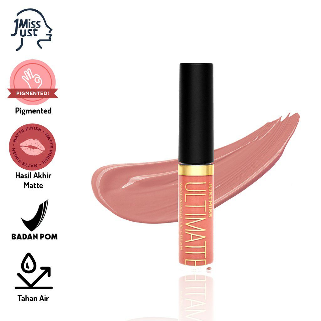 Cek Just Miss Lip Cream Matte Netto 5 ML ULTIMATTE Lipcream Pigmented Tahan Air Perona Bibir Waterproof dengan harga Rp22,999. Dapatkan di Shopee sekarang! shp.ee/yn35mct?smtt=0…