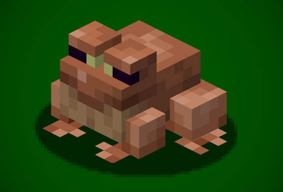 Juju on X: So i made a Frog Concept from Minecraft Live 2021! it