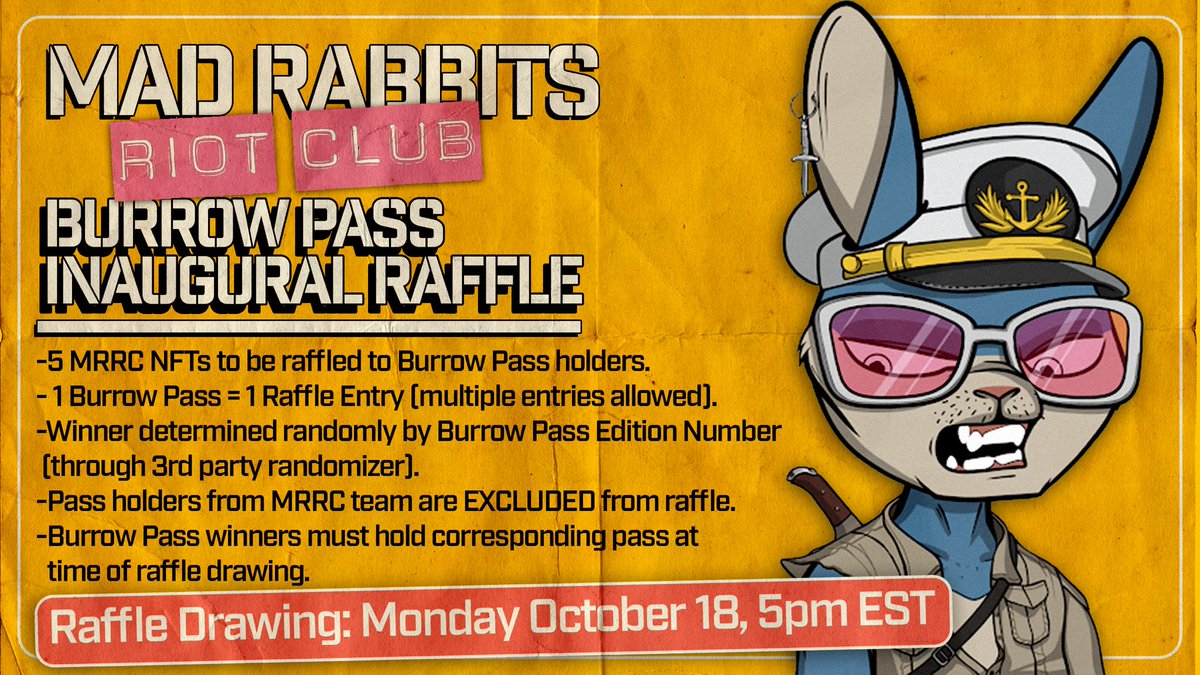 💥Yo frens, just a little bonus perk for all you Burrow Pass holders out there…. 😊
Secondary Market is available here: 👇
niftygateway.com/marketplace?co…