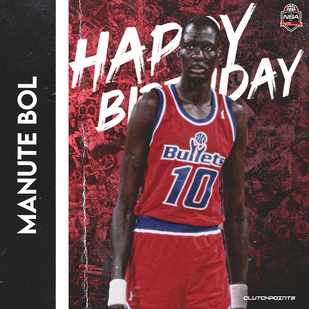 Manute Bol would have been 59 today.

Happy Birthday, Manute! 