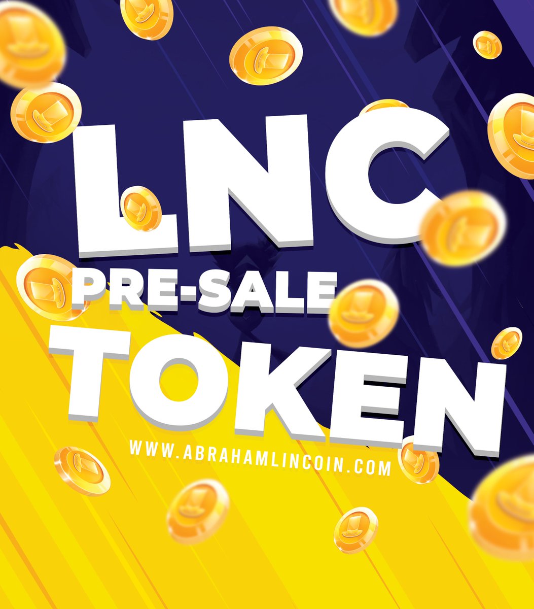 ABRHMLincoin's tweet photo. Greetings humans! The pre-sale of LNC tokens is still ongoing. Grab yours!
#LNC
#cryptotrading
#AbrahamLincoin
#Preselling https://t.co/nK5lTCkkFx