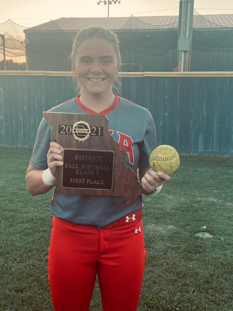 Congratulations to <a href="/ChloeKrans/">Chloe Krans</a> for hitting a walk off HR to win the District Championship!!