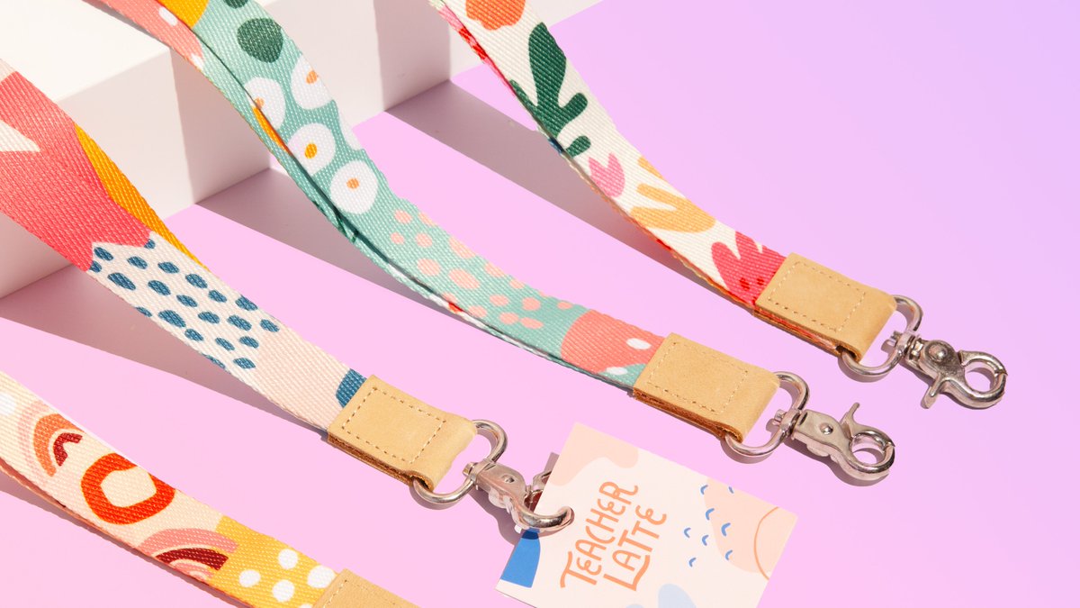 Scandi lanyards for teachers and all humans! Never lose your (classroom) keys and cards again 🙌