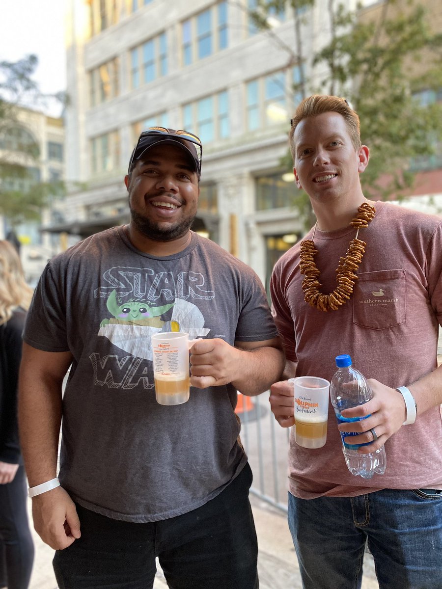 Downtown Mobile is kicking and Dauphin Street Beer Festival is in full swing! 
22 venues + 66 beers = one epic street party
STOP BY in-person at participating venues if you need a ticket. 

#BeerFestMobile #MobileAlabama #DSBF2021 #allthebeer #thebeerisHERE