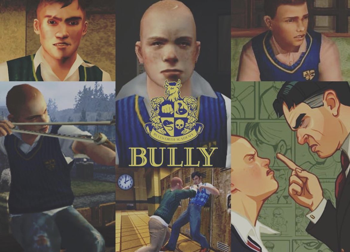chndlerz's tweet photo. Happy 15 years to BULLY. The best game I’ve ever played. One that cannot be imitated. I’m incredibly grateful to be part of the community, as small as we might be. Sequel or not, BULLY changed a lot of people’s lives and helped them get through high school, as well. @TheNathanNS https://t.co/Ueh1KARmHK