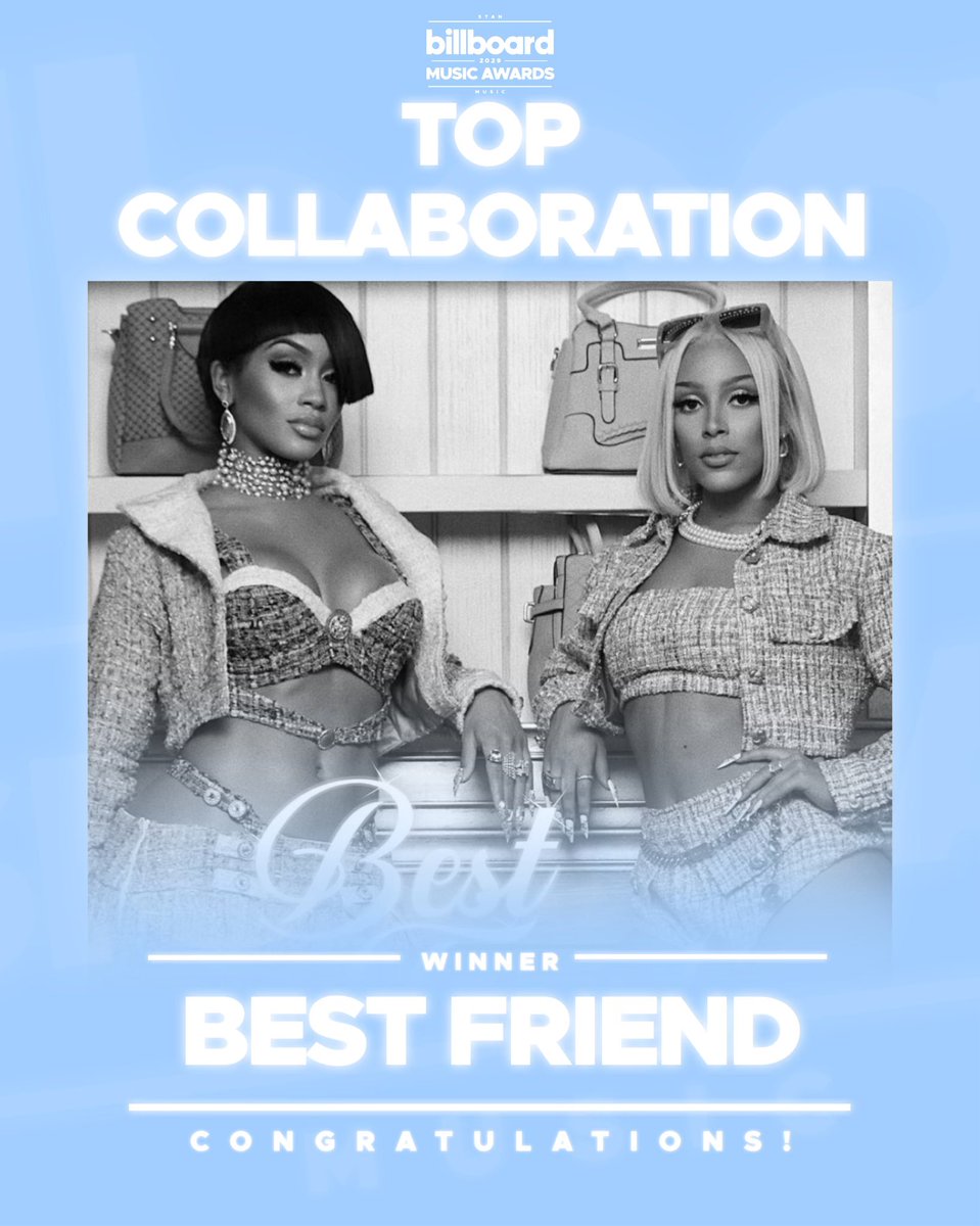 vivibridoux's tweet photo. #TopCollaboration โ #2029BBMAS
WINNER: Best Friend by @Lapgodd & @alexisdlamini
Congratulations! ๐ง https://t.co/3dmGOxiR2w