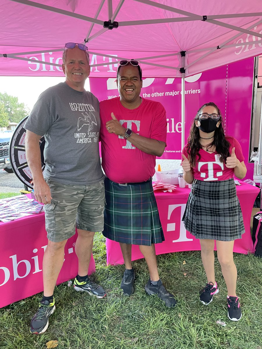 Local team rocking the Highland Days in St George! #tmobile