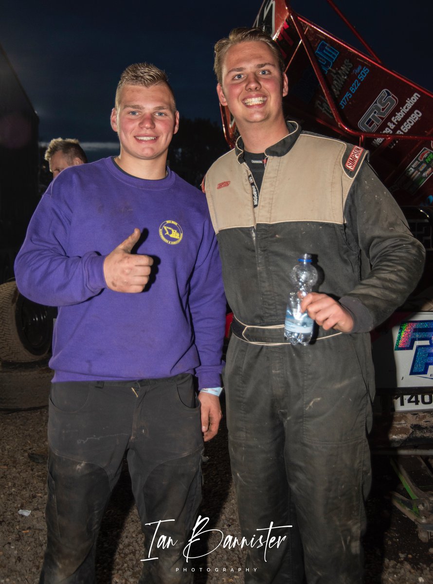 ianabd's tweet image. It was brilliant to see the very talented Dutchman Nigel de Kock (525) back in the UK for this weekend's racing, and here he is in the pits with his coach driver for the weekend, @410Jelle  (H410). Nigel was 2nd in the final and won the grand national. @BSCDAF1 @BriSCAFormula1