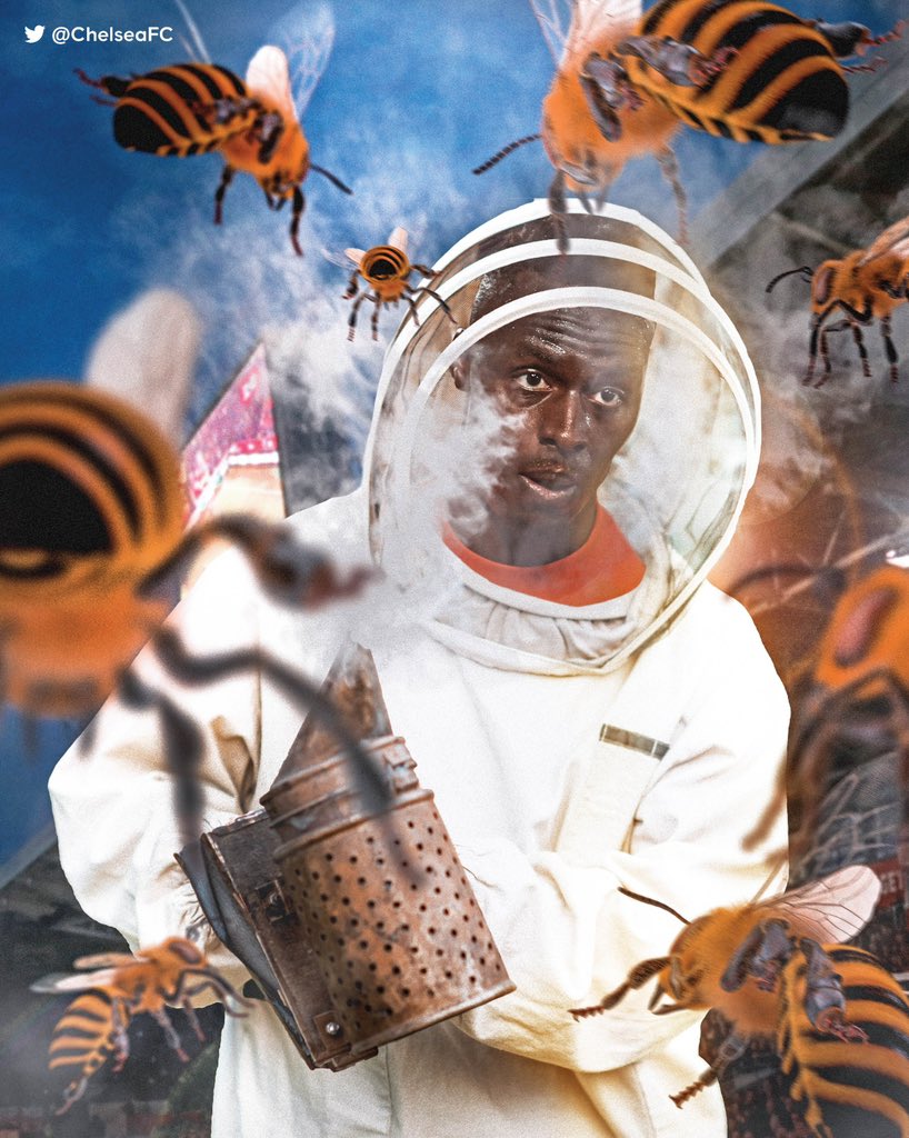 The beekeeper. 🐝