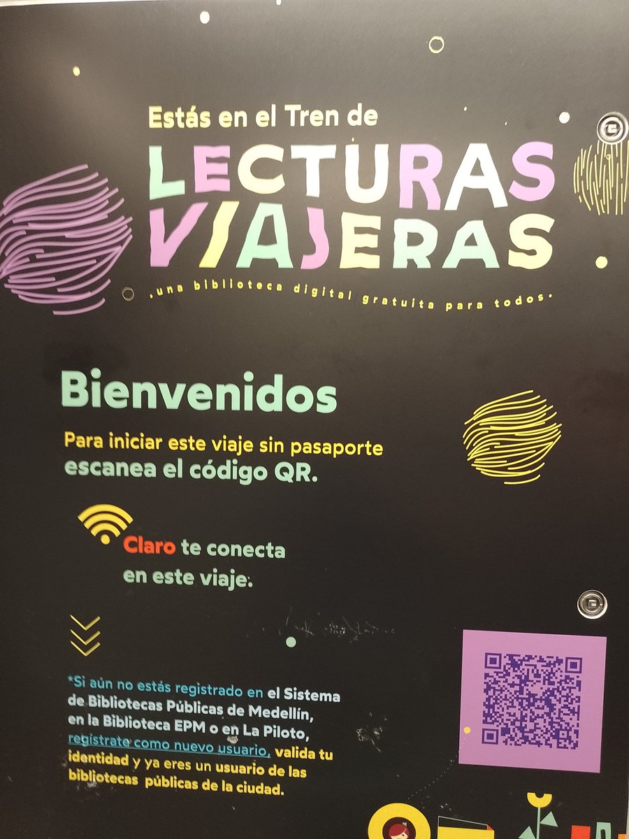 marcomuskus's tweet photo. Bien al @metrodemedellin & @BPPiloto por #LecturasViajeras https://t.co/QvYWaXkU6U
