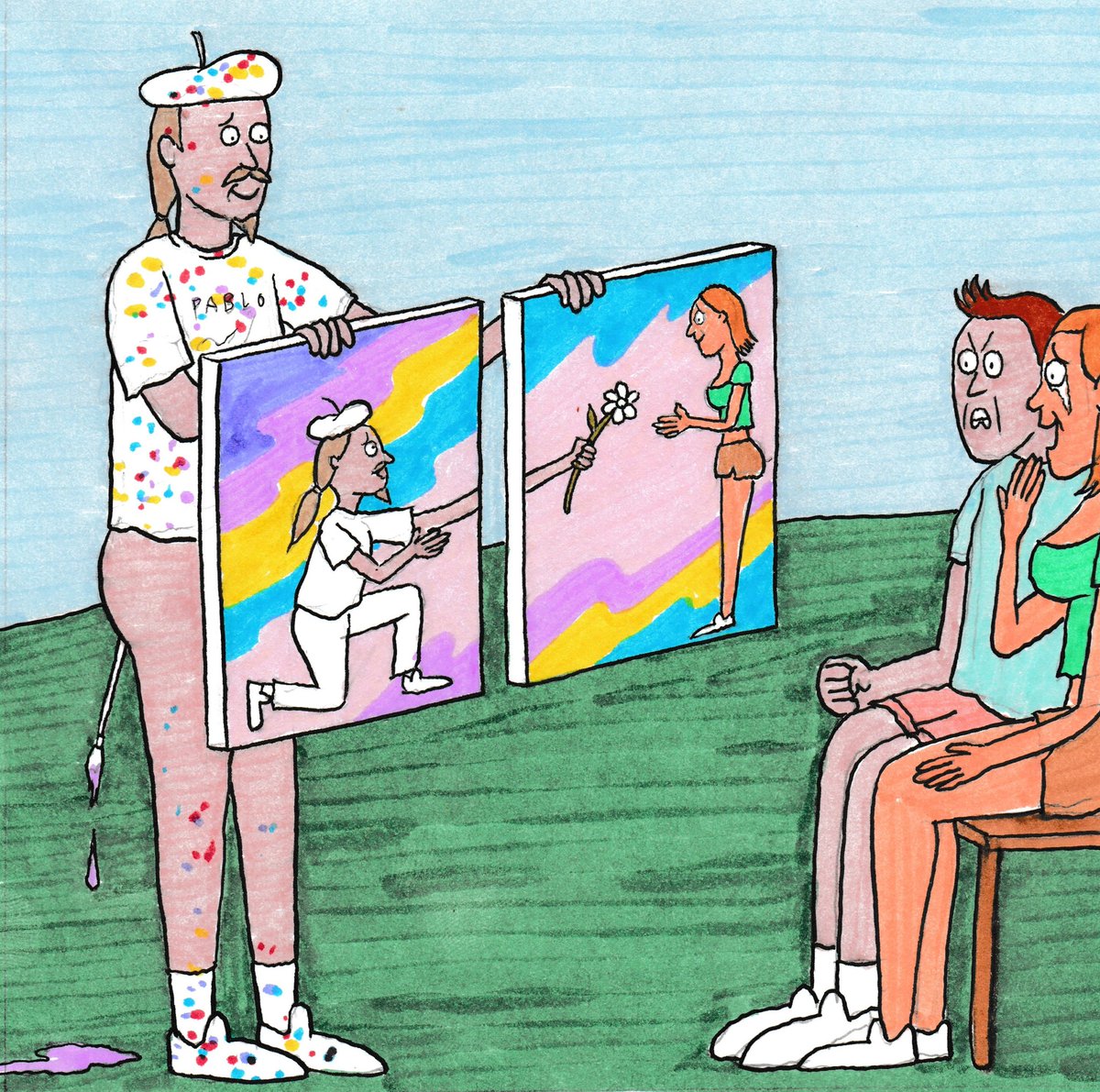 jeffmahannah's tweet photo. @SuperchiefNFT look at me I can paint https://t.co/bkpJQ6xZ1L