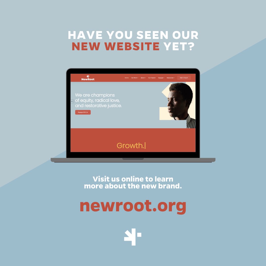 Have you checked out the #NewRoot website yet? It lays a new foundation for our work and the journeys ahead. New name. New Brand. Same Impact. Give it a look and let us know what you think!