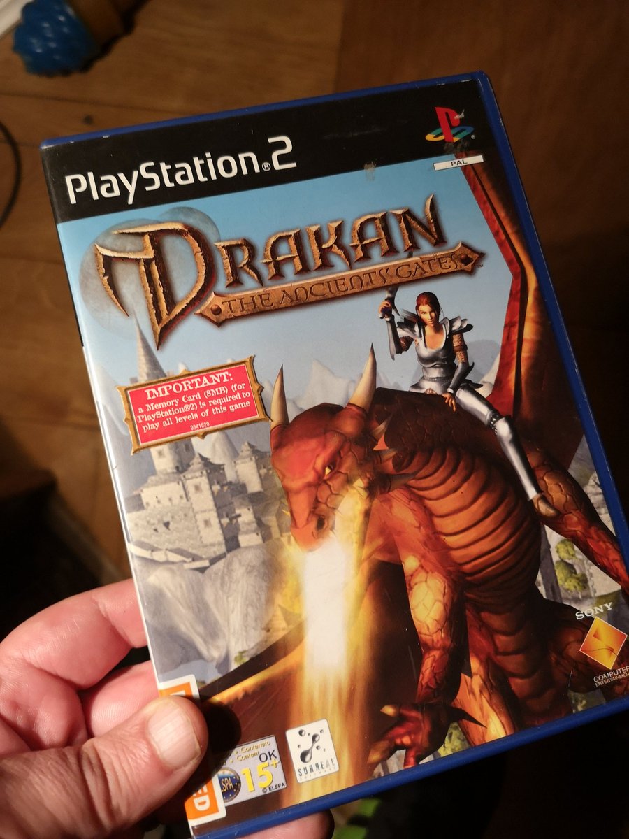 tomwfreeman's tweet photo. Next up, a hugely underrated and overlooked open world fantasy game that seemed ahead of its time. Hope it has stood the test of time... #Drakan #SavePoint2021 https://t.co/t4BIUlif9O