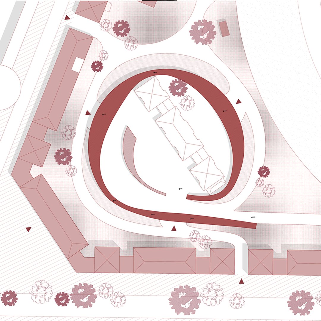 haya_arafa's tweet photo. R H Y T H M • The temporary sports #pavilion located In #Milan is carefully designed to function as a sports pavilion and at the same time integrate with the landscape integrating the community that needed a place to train as well as make it a place to chill, have fun, interact. https://t.co/OjHhnnVVXH