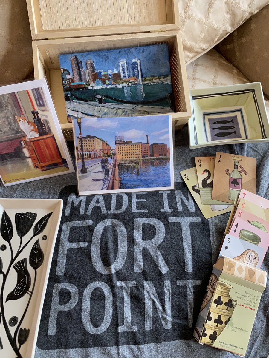 VLiTBHA's tweet photo. Over the years, given and gotten wonderful gifts made by Fort Point artists during @Fortpointarts's Open Studios. The 2021 Open Studios this weekend with virtual and in-person events highlights the works of local artists in Fort Point. https://t.co/CakArlWzjj