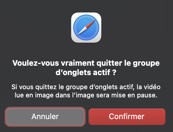 Iron_Med's tweet photo. @Apple @AppleSupport @onrefaitlemac @Mac4ever  : How to switch between tabs groups in safari when a videos is running without stop the video ? Thanks. https://t.co/IsTW6i4oAH