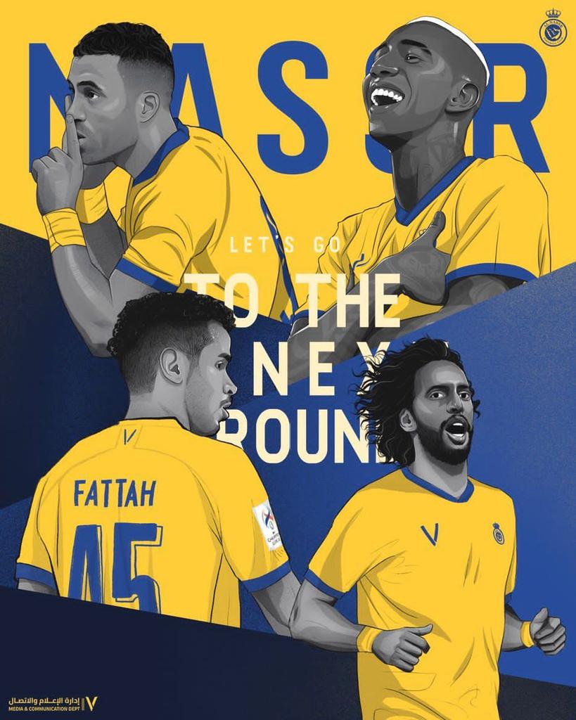 🚨🚨🚨 عـااااااااجل - نصف نهائي دوري ابطال آسيا :

🇸🇦 الهلال السعودي x النصر السعودي 🇸🇦
📆 يوم الثلاثاء 19 اكتوبر
🛑 مباراة واحدة خروج مغلـوب
——
🏟 الفائز يلعب نهائي القارة في ارضه
مُتبقي (3) ايام فقط على المباراة التاريخية الاعجازية 
الاقوى في قارة آسيا الديربي الم