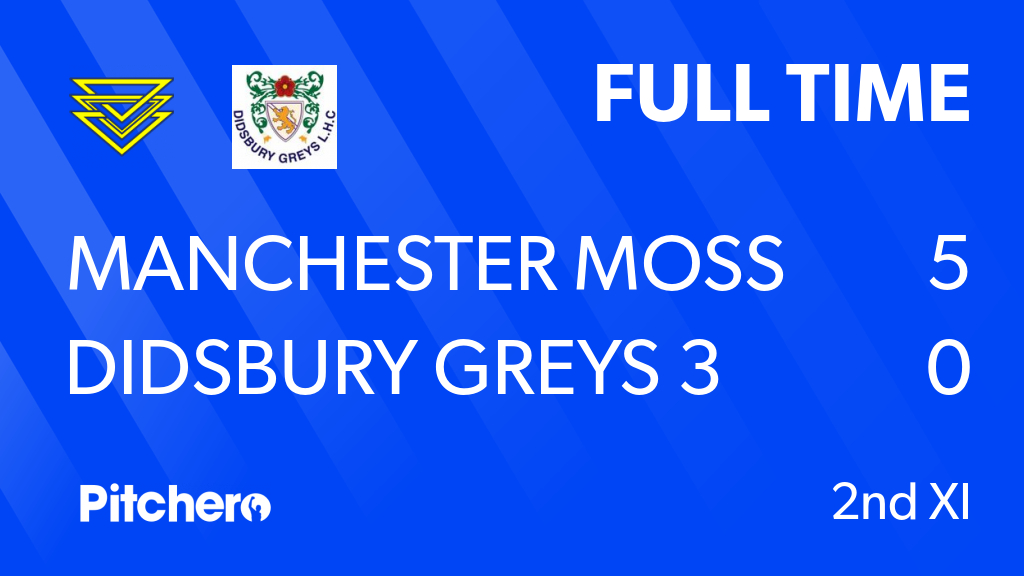 MossPark_Hockey's tweet photo. FULL TIME: Manchester Moss Park 2 5 - 0 Didsbury Greys 3
#MANDID #Pitchero
https://t.co/AbhaynvuKT https://t.co/XFlgYY5y5C