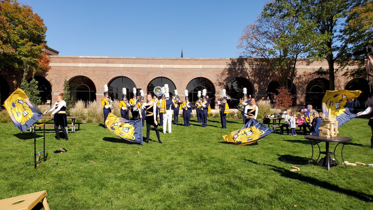 brianlenzmeier1's tweet photo. Where can you find the @BVUMusic  band today? EVERYWHERE! https://t.co/SBXfiXsMuS