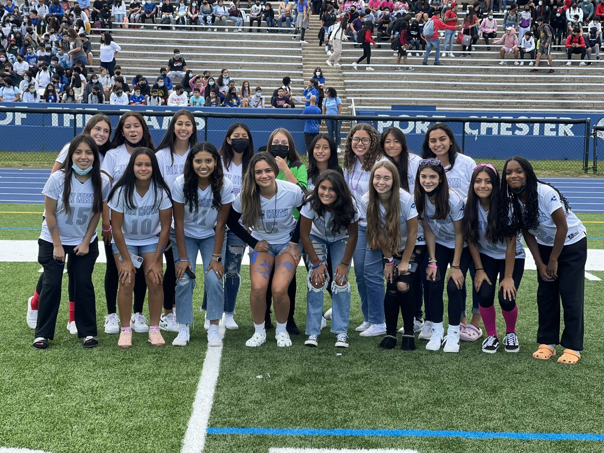 Congratulations to our girls varsity soccer team on being back to back league champions! 👏👏👏
#PCPride 
<a href="/MrSotherden/">Luke Sotherden</a> <a href="/PortChesterUFSD/">Port Chester School District</a>