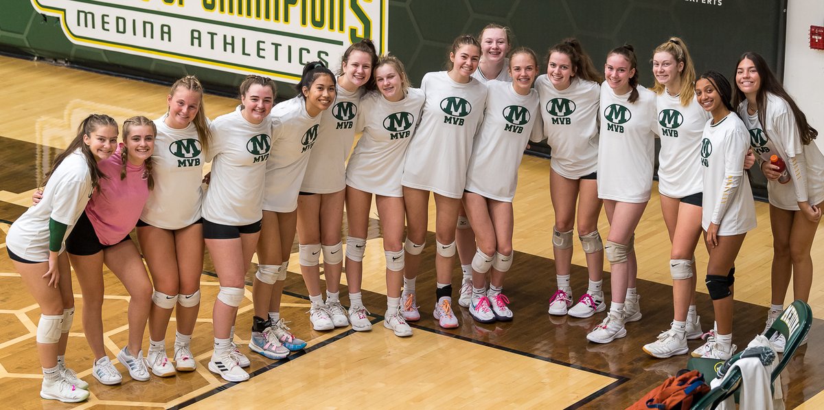 Stop 1/3: Smiles from <a href="/MedinaGrlsVball/">Coach Joe</a> this morning before action against Revere. <a href="/chloewise22/">Chloe Wise</a> <a href="/_cassidiethomas/">cassidie</a> <a href="/AubreyMiranda17/">Aubrey Miranda</a> <a href="/petruliss_16/">Shannon Petrulis</a> <a href="/marissa_sladky/">Marissa Sladky</a> <a href="/maddyykesslerr/">maddy kessler</a> <a href="/DelongAbby/">Abby DeLong</a> <a href="/EmilyPiehler/">Emily Piehler</a> <a href="/makenzieschelle/">Makenzie</a> <a href="/bellavein3/">Bella</a> <a href="/AnslieKrogh/">Anslie Krogh</a>