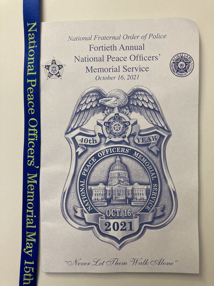 NEStatePatrol's tweet photo. Today in D.C., Trooper Jerry Smith #373, along with other officers who have given their lives in the line of duty in the last two years, were honored at the National Peace Officers' Memorial Service.
Thank you to all who continue to support for Jerry's family.
#RIP373 https://t.co/4sOz1UMSG7