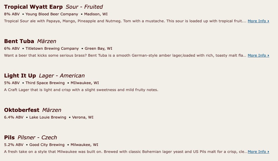 What's on tap for our final weekend of the season? A few Oktoberfests, a sour, a lager, a Czech pils. Something for everyone! buff.ly/30aiwvz

And remember! Every beer is $1 off today, and $2 off on Sunday. Stop on by! 🍻