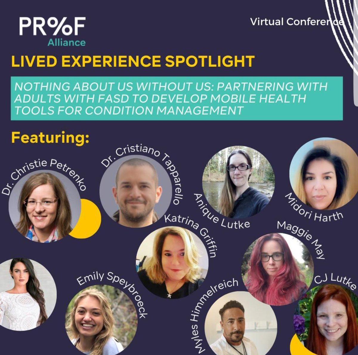 Proof_Alliance's tweet photo. This session is getting rave reviews! No worries if you missed it live; it was recorded. With the #ProofCON All Access Pass, you can watch this + 30 other sessions on #FASD prevention and support until Jan 2022!
@FASDChangeMakrs
@clpetrenko @tapparello
https://t.co/G167Wqc62d https://t.co/dV6g3nKAhY