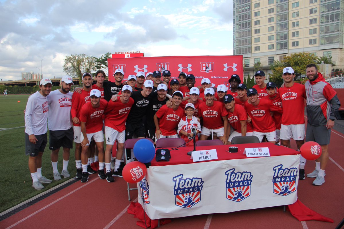 TerrierMSOC's tweet photo. Please join us in welcoming Pierce as the newest member of the #BU men’s soccer team‼️ #ProudToBU 🐾🙌⚽️

@GoTeamIMPACT https://t.co/LVZJaXU0kO