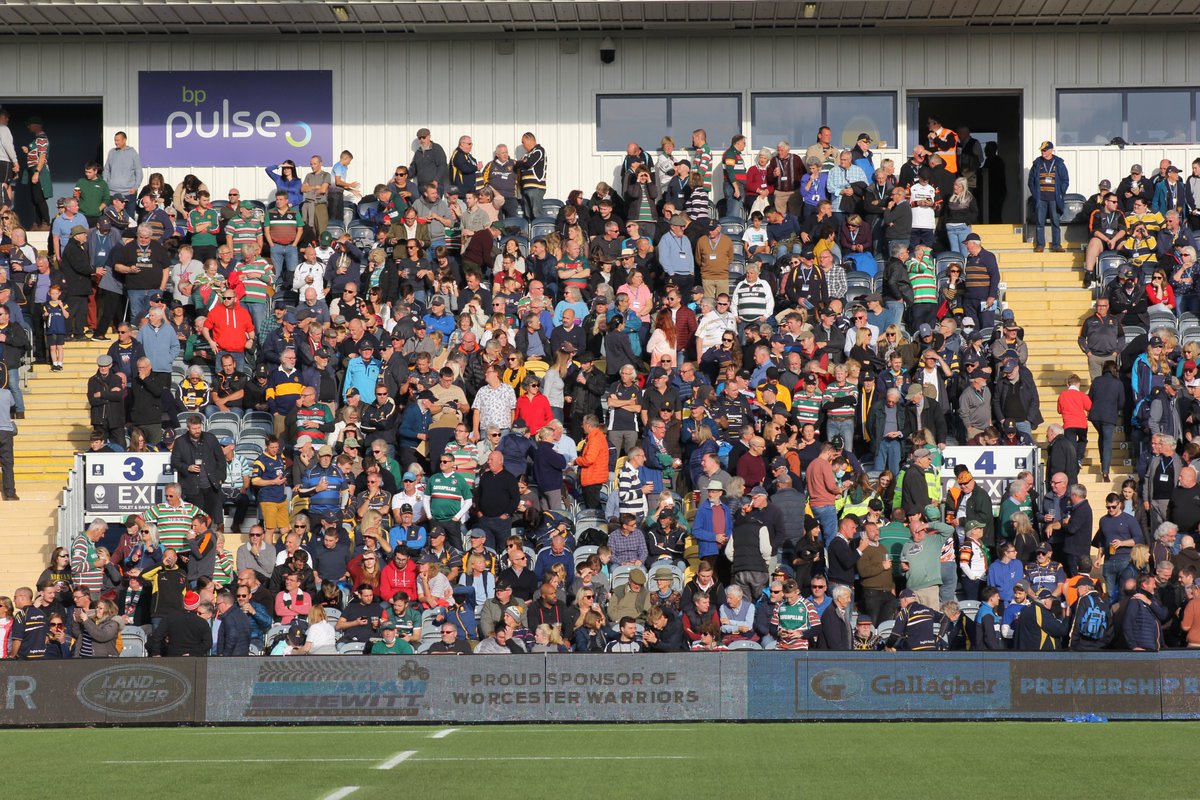 LeicesterTigers's tweet photo. 🙌 

Thank You to all those Leicester Tigers fans who made the trip to Sixways to cheer on the lads today! 

#TigersOnTour 🐯 https://t.co/osYFehdqD7