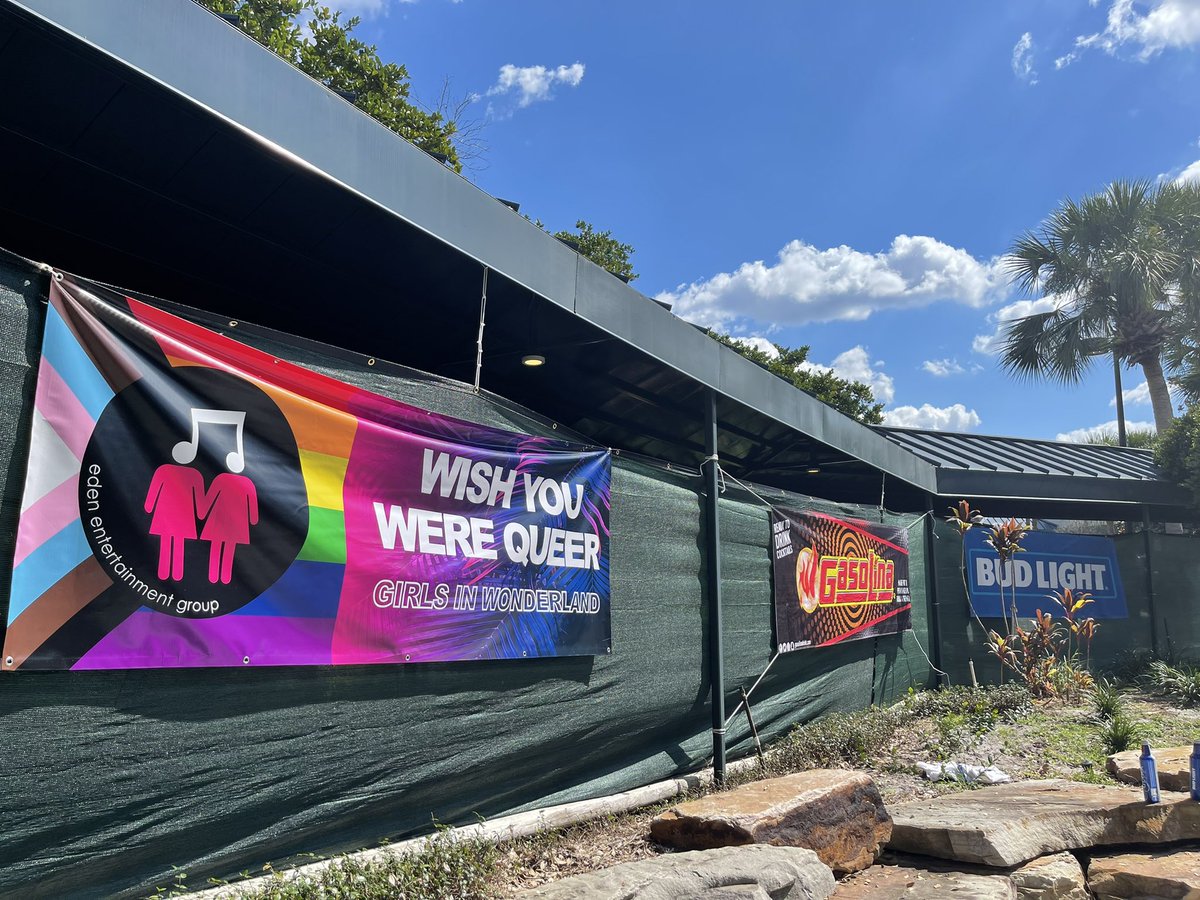 Happy <a href="/OrlandoPride/">Come Out With Pride</a> 🏳️‍🌈✨ Banners produced and delivered by us for <a href="/edenentgroup/">eden entertainment group</a> <a href="/PandoraEvents/">Pandora Events</a> 
#pride