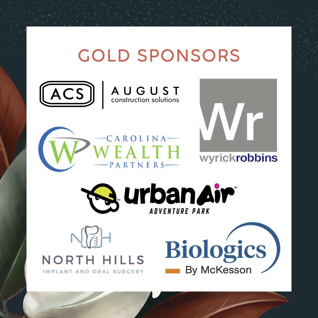 MeFineNC's tweet photo. Some #sponsorlove to our 🏅gold🏅gala sponsors! 

Your support is integral in propelling Me Fine’s mission forward! We are so thankful for the support and we couldn’t do this without you!

#mefine #mefinegala2021 #mefinegala #raleighnc #durhamnc #gala #nonprofits https://t.co/UWjit6yv7a