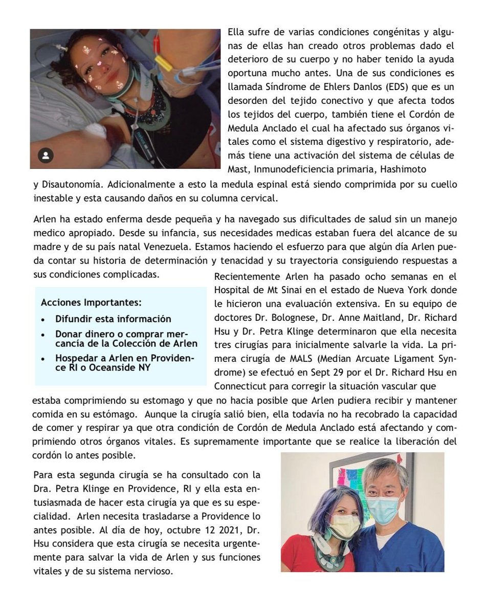 hisvetf's tweet photo. #Solidaridad #Sororidad
Está es una Campaña para mí hija Arlensiu, en su largo camino para encontrar soluciones para su Salud y sus Enfermedades Raras. 

 Ella necesita tu apoyo.
#Apoyala
#Dona y 
#Comparte https://t.co/SvqwR9VkNt