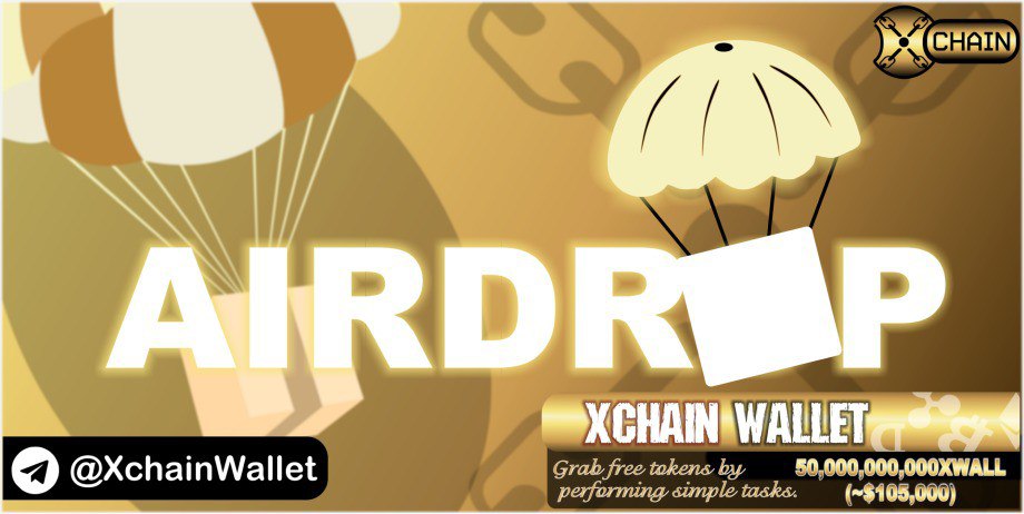 StoreAirdrop's tweet photo. 🔥NEW AIRDROP: Xchain Wallet

💰VALUE: $105,000 in $XWALL tokens to up to 6000 persons
🎁REWARD: 150,000 XWALL
🔗REFERRAL: 75,000 XWALL

🚀Join Airdrop: https://t.co/iyBxcIi3az

🔷COMPLETE the social tasks
🔷SUBMIT your Binance Smart Chain wallet address
🔷Claim reward https://t.co/7EGfHQWcrp